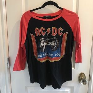 ac/dc long-sleeve band tee